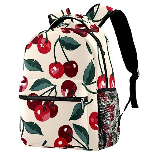 Sac à dos cerises léger pour soulager le dos des adolescentes