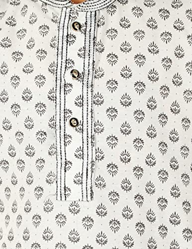 Image of Pro-Ethic Style Developer Boy's Cotton Embellished Kurta Pajama For Baby Kids Ethnic Wear (S-167)