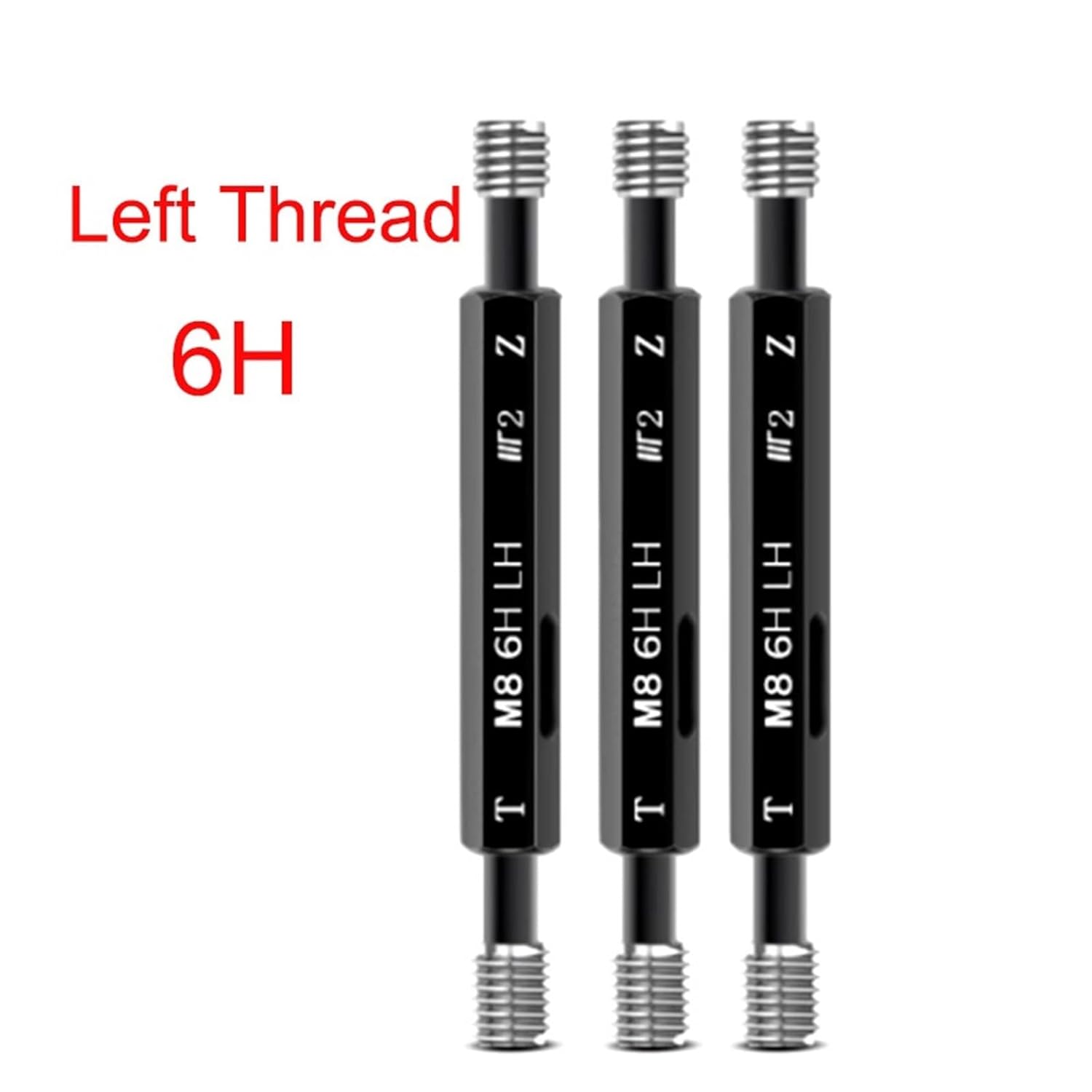 1 Steel Gauge Left-Hand Thread M11-M26 M30-M60 spacing 2 .5(M39X1.5L)