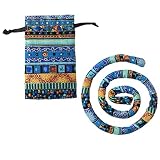 Spiral Lock Hair Tie Dreadlock Accessory Dreadlock Ponytail Holder Bendable Hair Ties for women and