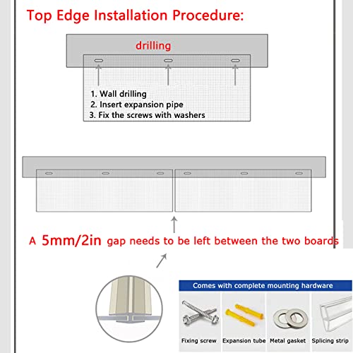 Toldo para puerta delantera impermeable con lámina de policarbonato resistente 8