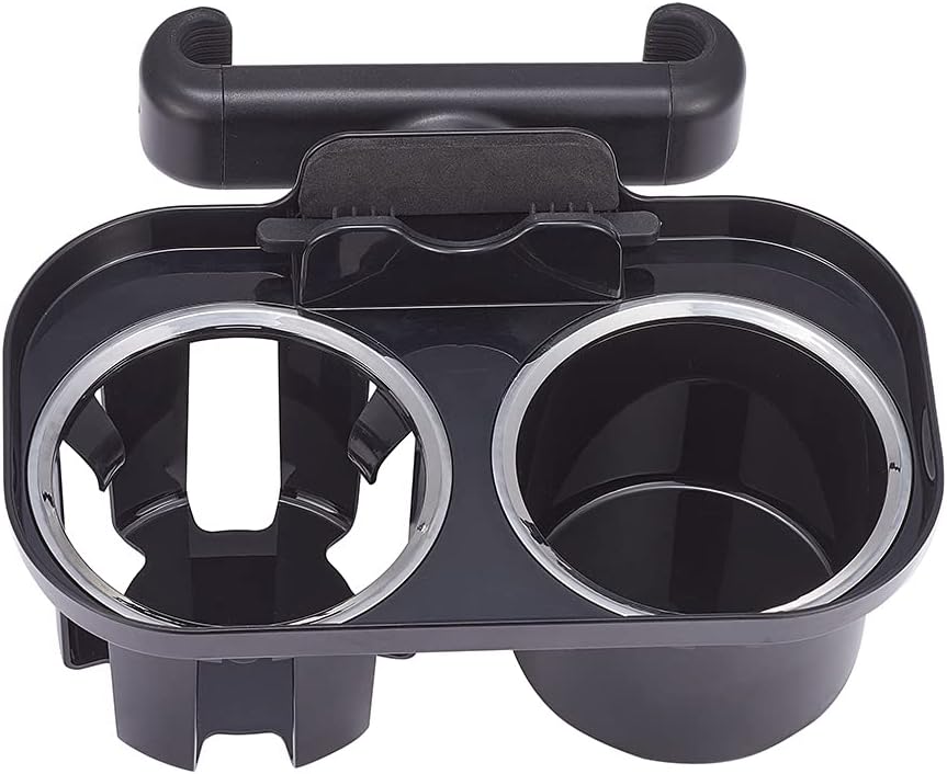 JSCARLIFE Car Headrest Cup Holder, Universal Car Backseat Snack Tray