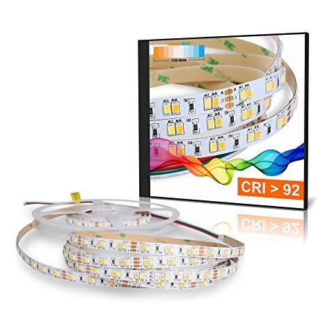 Mextronic LED Strip 2835 TUNABLE White (2700-6000K) CRI 92 72W 5m 24V IP20 Cover