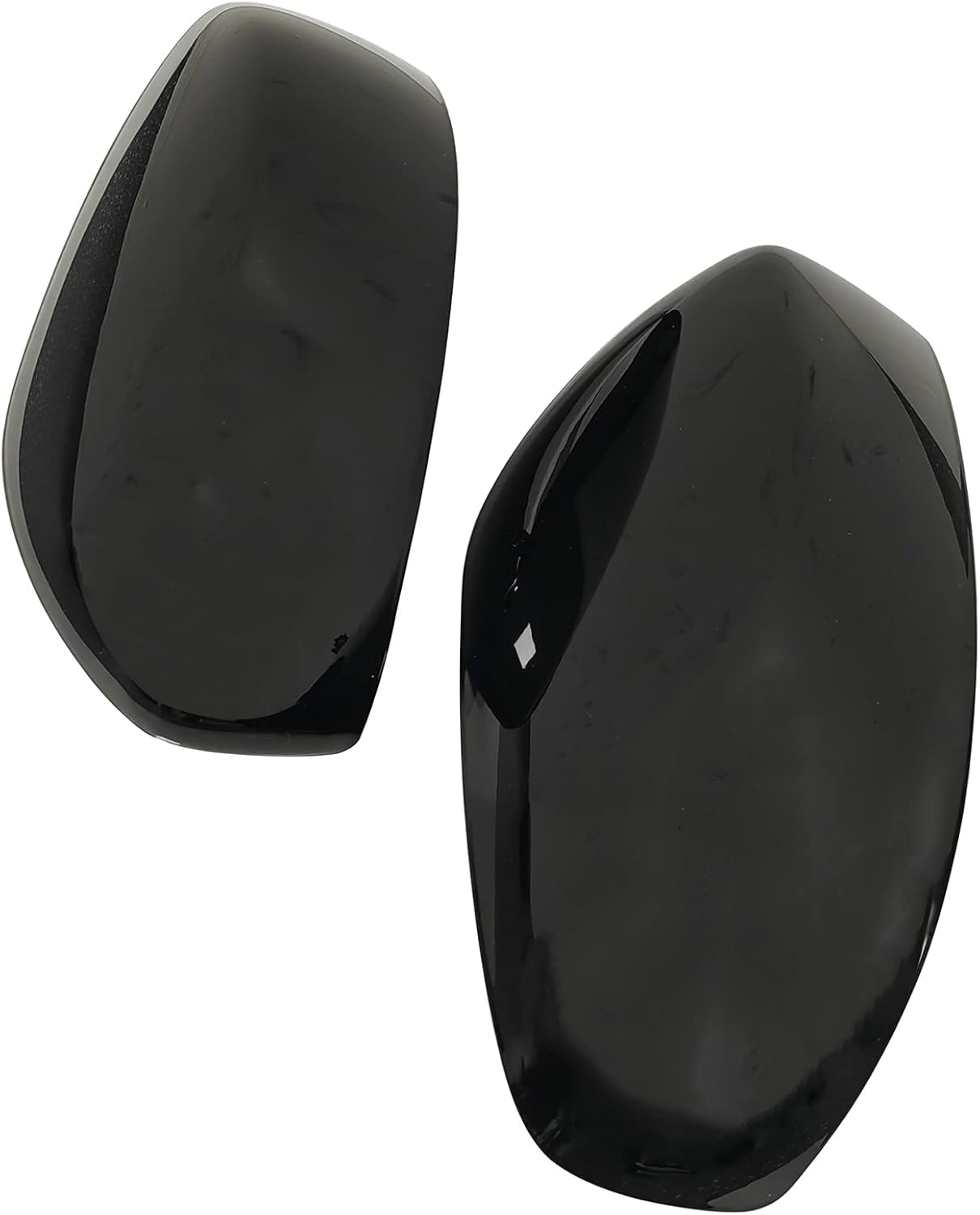 Gloss Black Door Wing Mirror Cover Caps Compatible with Infiniti G37 G25 Sedan Coupe