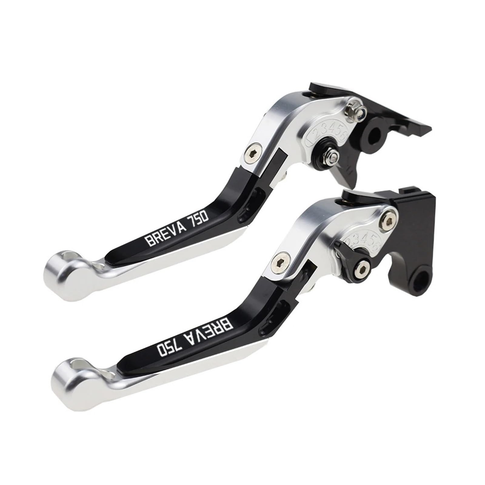 Yxbswbjd 43 Aluminum Alloy Folding Brake Lever For Breva 750 Motorcycle Folding Extendable Brake Clutch Levers