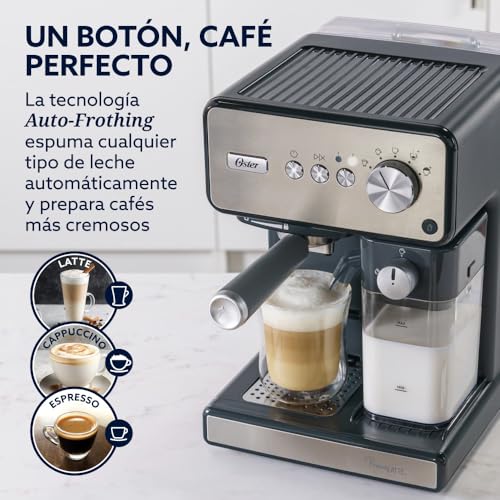La mejor comparación de Cafetera Oster Espresso y Capuccino que puedes comprar esta semana. 21 Imagen adicional