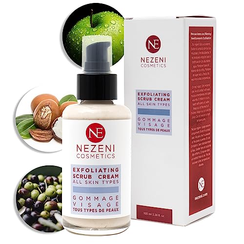 Exfoliant visage Nezeni aux 11 ingrédients actifs pour nettoyer et purifier la peau
