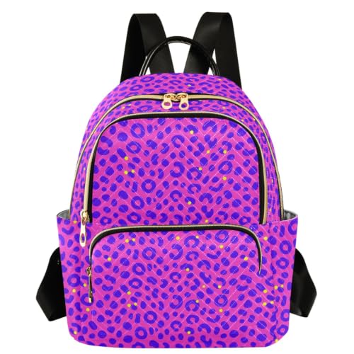 Mochila de leopardo arcoíris S dile adiós a bolsos pesados con este modelo ligero de mujer