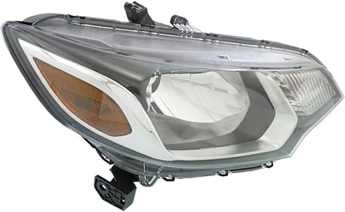 Miniatura 6 de KarParts360 Para Honda Fit 2015 2016 2017 Conjunto de faros delanteros (derecha) lado con bombillas para HO2503160