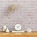 Tempaper White-Washed Brick Removable Peel and Stick Wallpaper, 20.5 in X 16.5 ft, Made in The USA