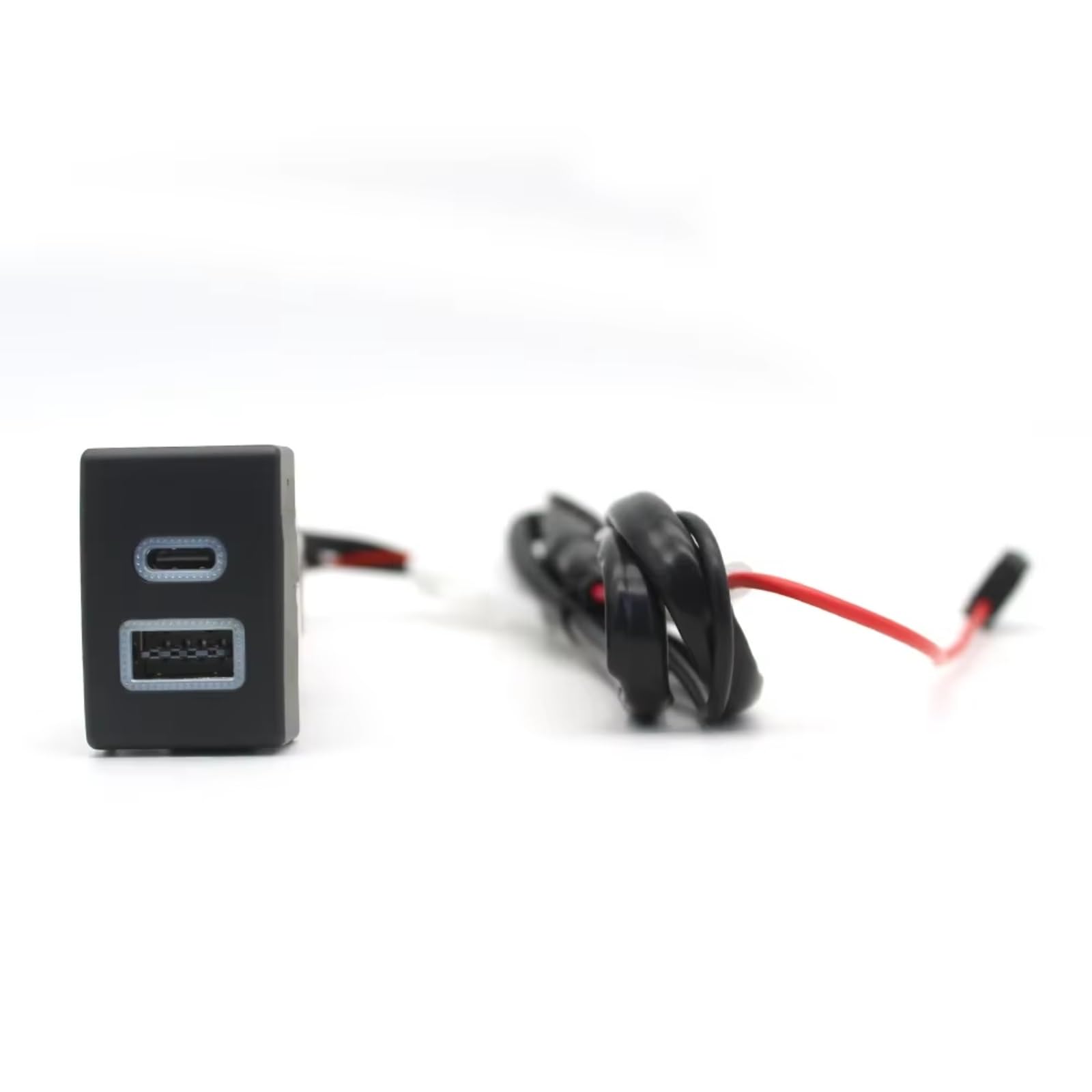 Porta USB Center Compatibile Con Suzuki Per Jimny 2007-2015 Auto Presa Caricabatterie QC3.0 Dual PD Tipo C 12 24V Presa Ricarica Porta USB