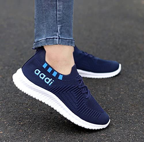 Image of AADI Men's Mesh & Knitted Outdoor Casual Shoes