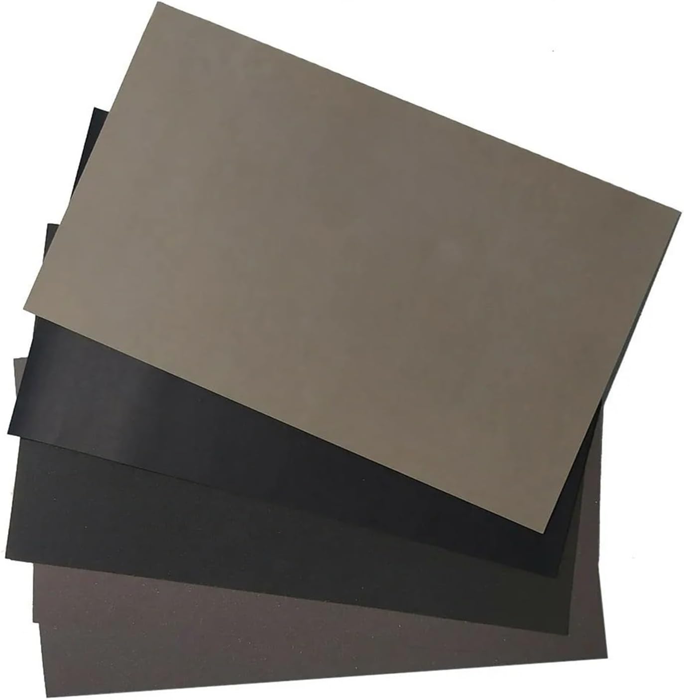 Sandpaper, Sanding disc,5pcs 9 * 3.6Inch Water Sandpaper Papers 2000/2500/3000/5000/7000 Mixed Wet Dry Sandpaper Metal Ceramic Silicon Carbide Grit(2000 grit)