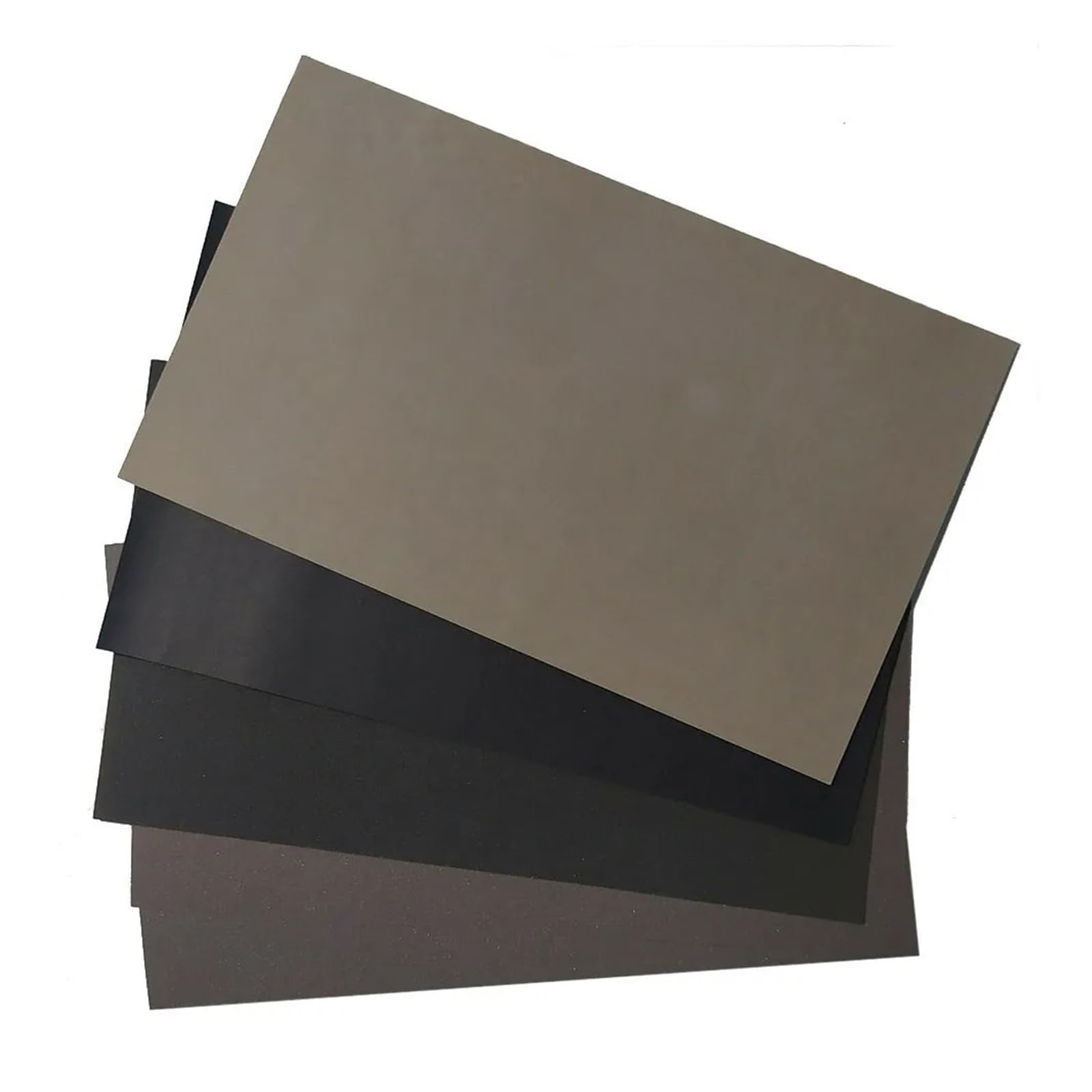 Carta vetrata, carta vetrata bagnata e asciutta, 5 pezzi 9 * 3,6 pollici carta vetrata ad acqua carte 2000/2500/3000/5000/7000 carta vetrata mista bagnata asciutta metallo ceramica carburo di silicio