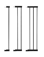 Vista 1 de COMOMY 36" Tall Extentions for Pressure Mounted Pet Gate, 2.75", 5.5" and 8.25" Width Extensions, Only for COMOMY 36" Pet/Dog Gate, (Black)