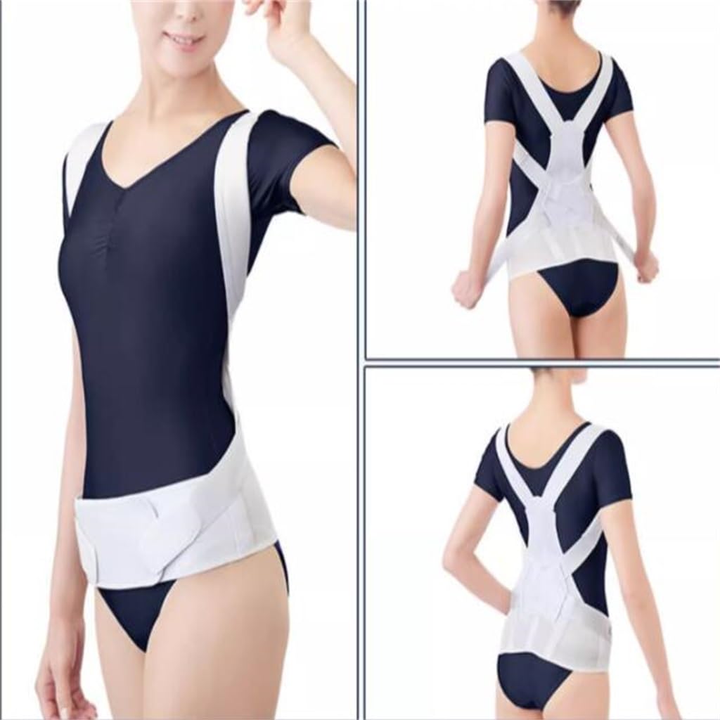 Shoulder And Back Correction Belt With Anti-hunchback Correction Artifact, Back Correction Device Braces(Large) (D,Medium)
