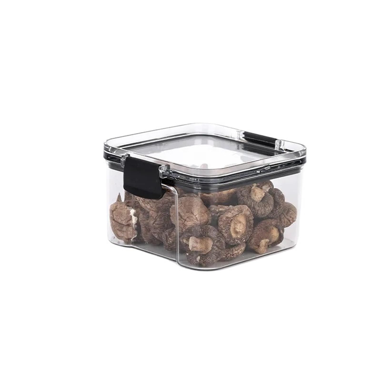 LSNNMU 3pcs Sealed Box Multigrain Snack Storage Jars Kitchen Organizer Dried Fruit Jar Drawer Container Plastic Boxes For Preserving(460ML)