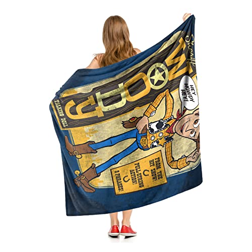 Northwest Disney Pixar's Toy Story Silk Touch Throw Blanket, 50" X 60", Western Woody #TOP3