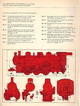 Paperback Train Shed Cyclopedia No. 1: Locomotives from the 1922 Cyclopedia Book