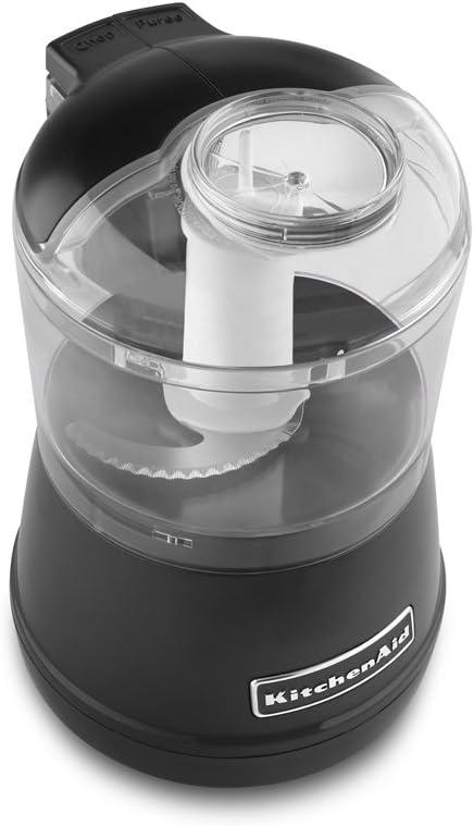 KitchenAid KFC3511OB 3.5-Cup Food Chopper - Onyx Black