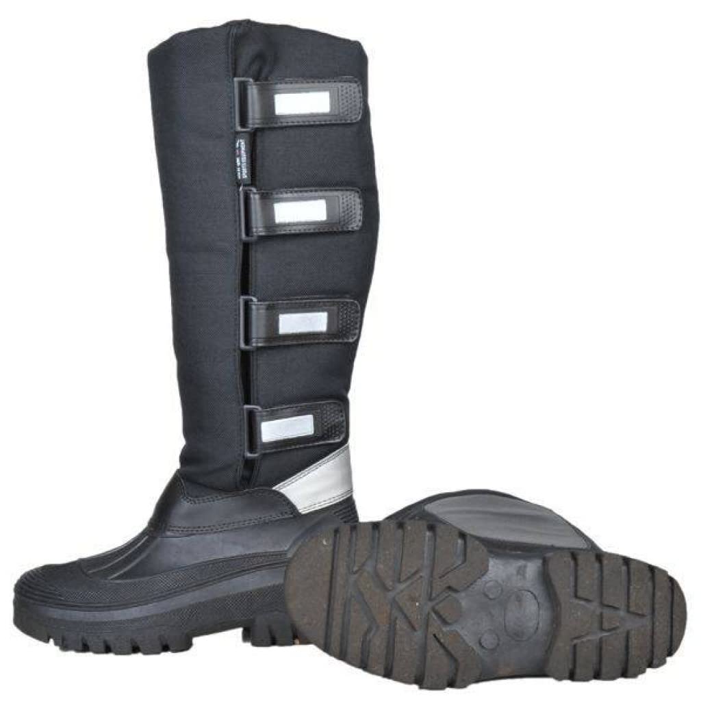 HKM Unisex Hkm 5119 Winterhermostiefel Kodiak, Thermostiefel Winterstiefel Stiefel, Walking Schuh, Schwarz, 39 EU