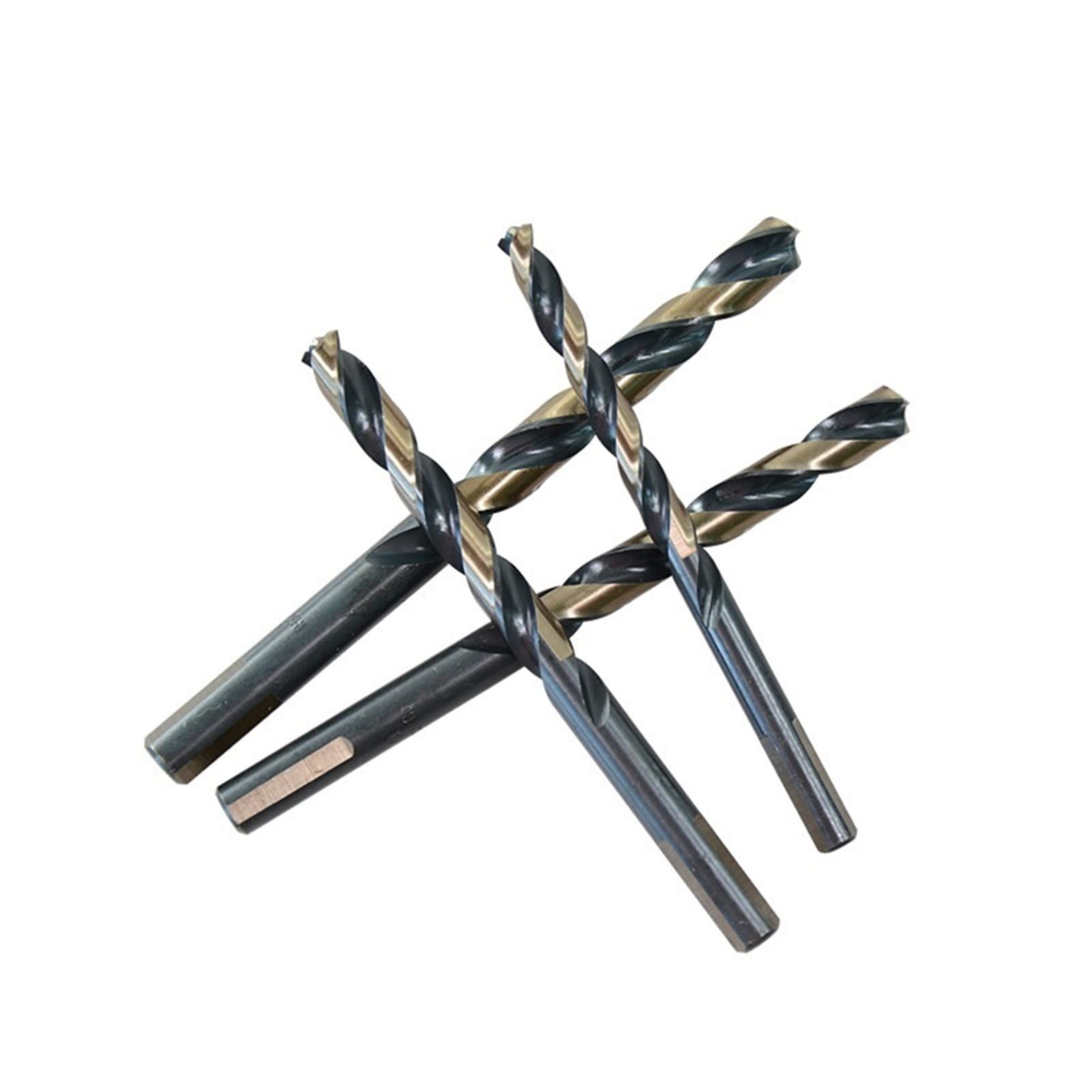 10PCS 1mm-13mm M35 Cobalt Drill Bits HSS Twist 3-Flat Shank Pilot Point Drill Bit(1/1.5/2/2.5/3/4/5/6/7/8/9/10/11/12/13mm) (Size : 8.5mm 10pc)
