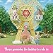Calico Critters Baby Ferris Wheel, Dollhouse Playset with Toy Poodle Figure Included