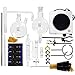 500ml Essential Oil Distillation Apparatus Lab Glassware Kits with Hot Stove Graham Condenser Separating Funnel Water Distiller Purifier 24/40 Joint (500ml)