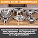 World's Finest 7-Ply Steam Control 17pc T304 Stainless Steel Cookware Set