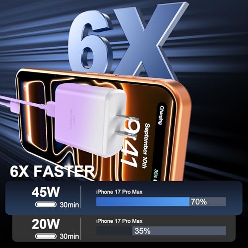 Cargador teléfono 16 Pro Max para usar el móvil en el sofá con cable largo 3