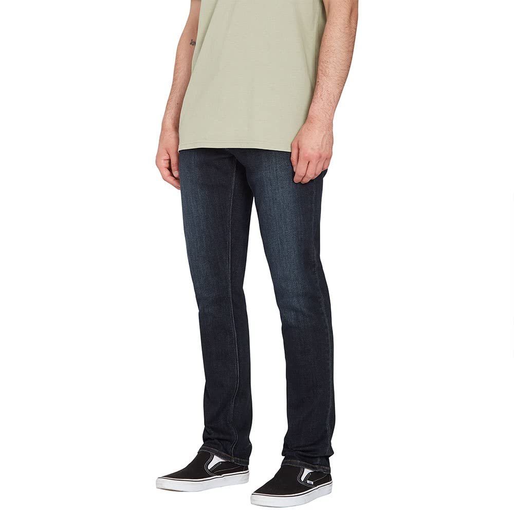 Volcom Men's Vorta Slim Fit Stretch Denim Jean