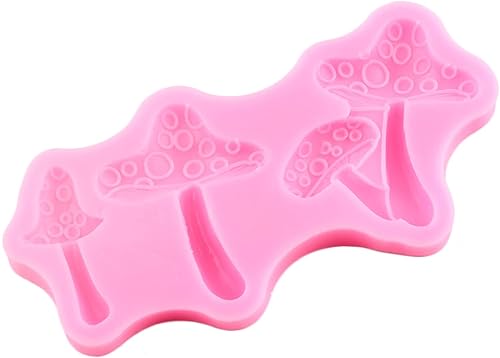 Miniatura 9 de MYPRACS Moldes de silicona para hongos y verduras, molde de caramelo para decoración de pasteles, decoración de cupcakes, caramelo de chocolate,