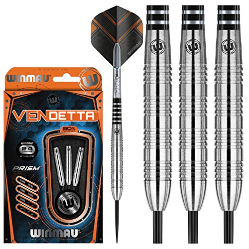 Winmau Vendetta 80% Tungsten Darts (Light) 24g
