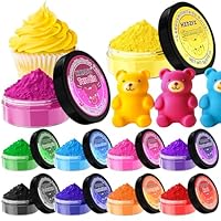Lebensmittelfarbe Pulver - 10 Lebensmittelfarben Set, Konzentriertes Pulver Food Colouring, Lebensmittel Lebensmittelfarbstoff zum Dekorieren von Kuchen, Zuckerguss, Backen - 5g