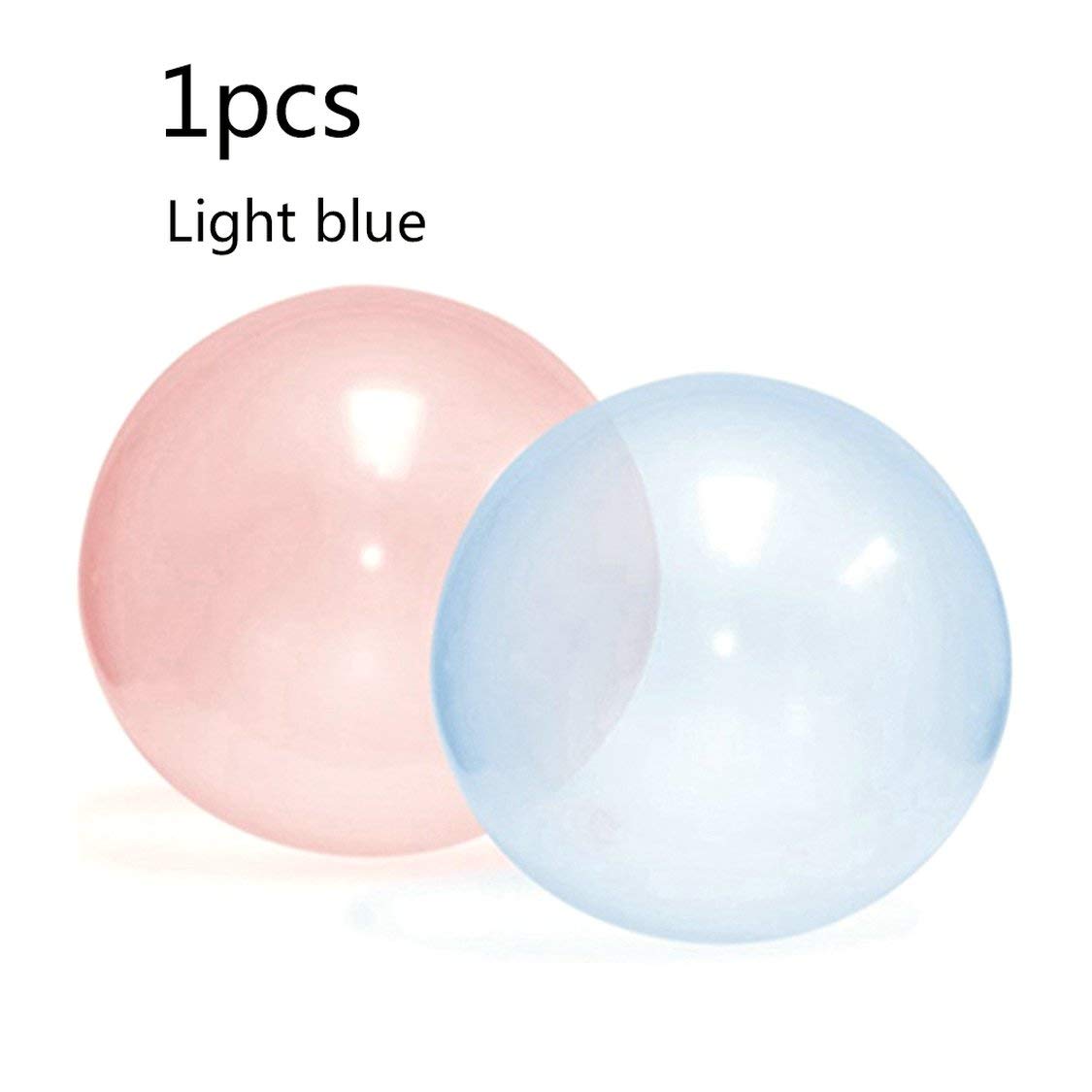 Fancysweety Bubble Bubble Ball Large Inflatable Ball Bubble Tpr Soft Rubber Bouncy Ball Big Light Ball Blowing Balloon