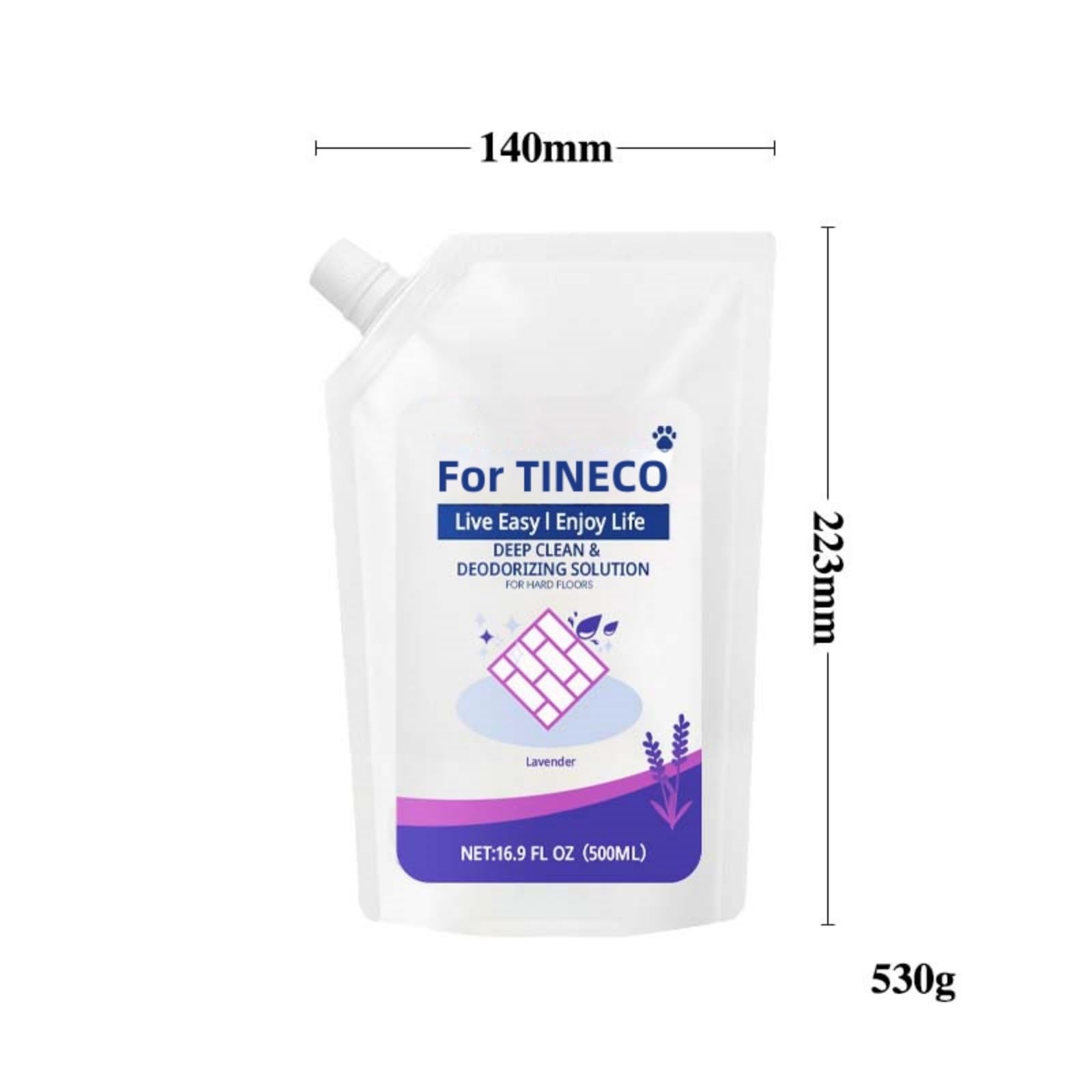 Soluzioni For La Pulizia Dei Pavimenti Al Profumo Di Lavanda Da 500 Ml. Compatibile For Tineco Floor ONE S3/S5/S6/S7/IFLOOR3/IFLOOR2/IFLOOR(2PCS 1000ML)