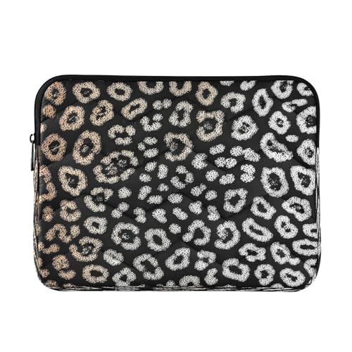 Funda para laptop 15-16 pulgadas estilo Boho Leopard miniatura 1