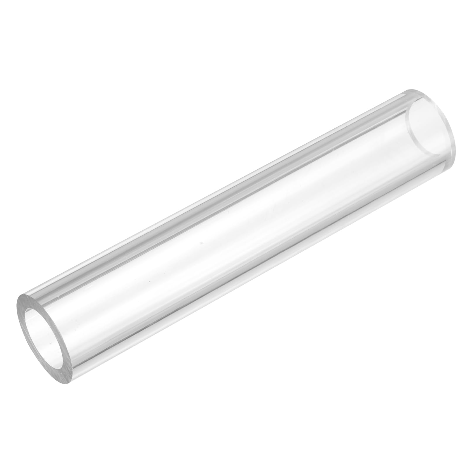 uxcell Rigid Round Clear Tubing 20mm(13/16") ID x 30mm(1 3/16") OD x 0.5Ft(150mm) Length Plastic Tube