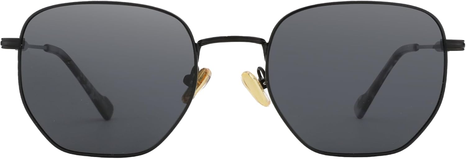 ZENOTTIC Hexagon Polarized Retro Sunglasses for Men Women-Vintage Metal Frame Design UV Protection Trendy Fashion Shades - Image 6