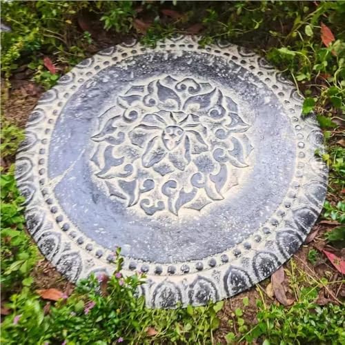 Lotus Pattern Decorative Septic Tank Cover, Heavy Duty Outdoor Well