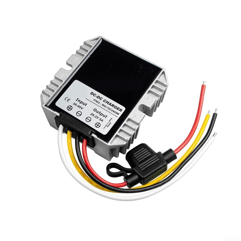 48V 60V 72V To 12V 10A DC-DC Step Down Converter For für lifepo4 For für battery For Chargers With Overcurrent Short Circuit And Reverse Polarity Protection