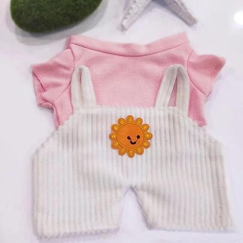 Miniatura 3 de Ropa de pato de dibujos animados Ropa de pato relleno blanco amarillo para falda de algodón de felpa Monos Ropa de animales de peluche Kawaii Plush