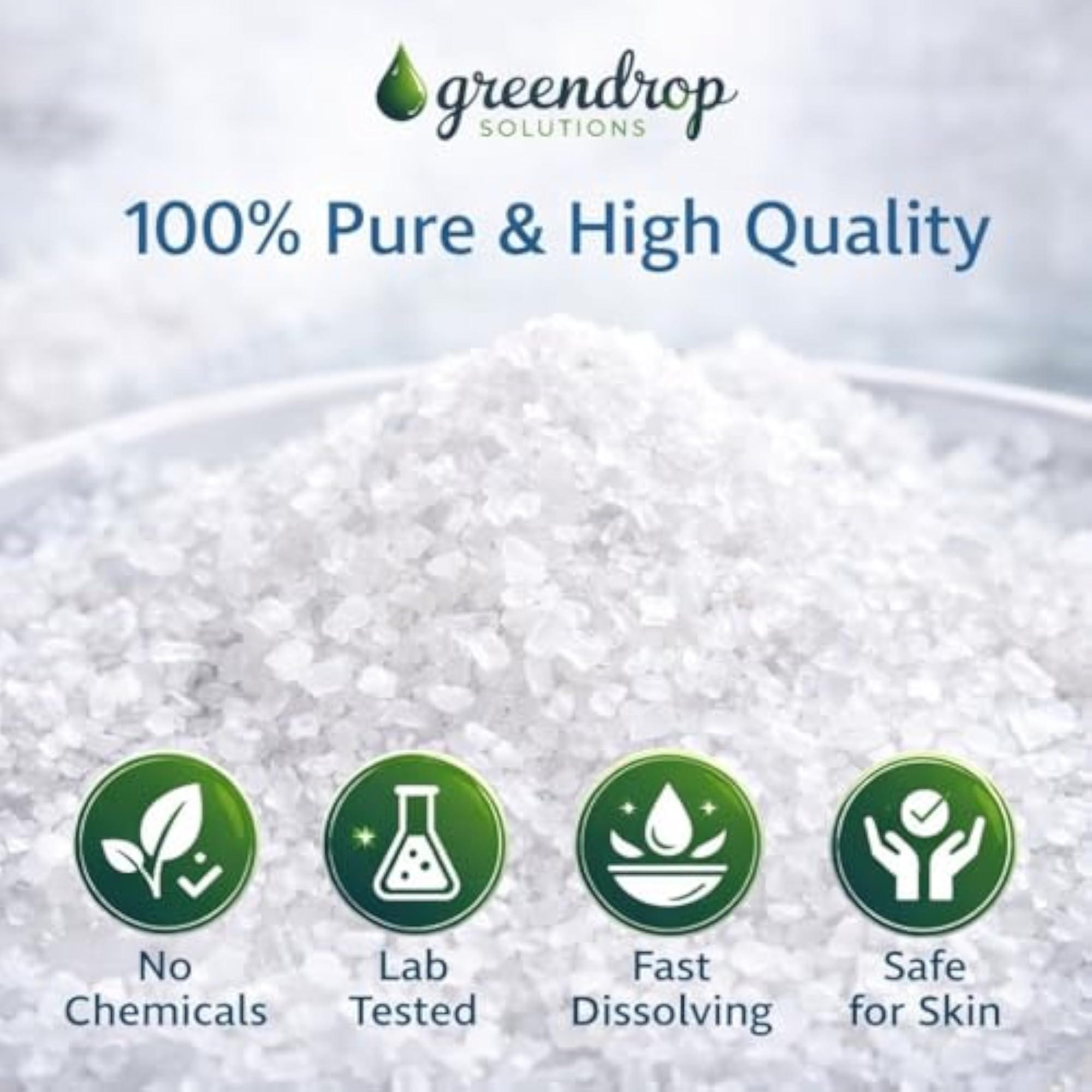 Epsom Bath Salt 1kg for Pain Relief & Detox