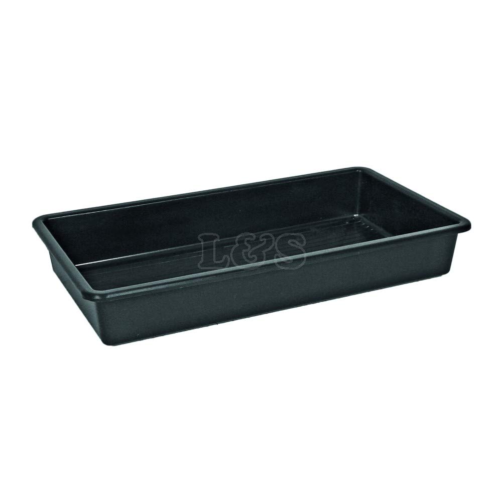 L&S Engineers Large Deep Drip Tray - 40 Litre Capacity 100X55 High Sided 15Cm Easy Clean