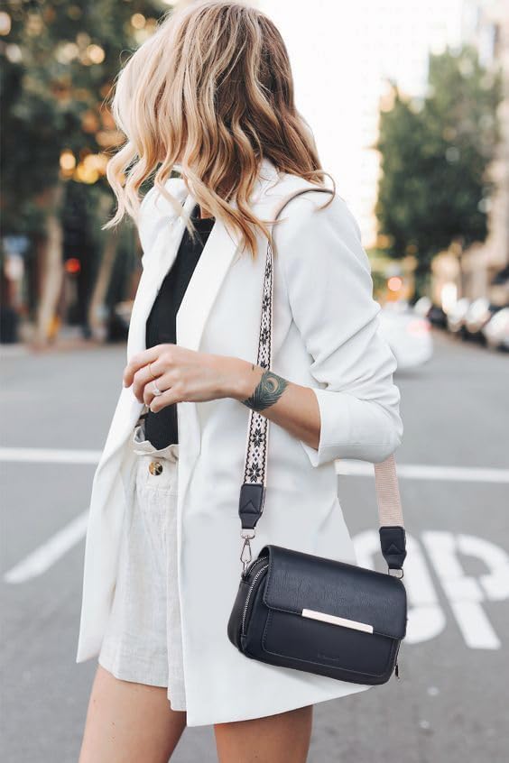 Roulens Crossbody Bags for Women Small Crossbody Wallet Purses with Card Slots Leather Shoulder Handbags Travel/Daily Use - Image 2