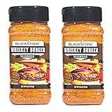 Ultimate Barbecue Spices, Gourmet Flavor Seasoning Bundle (2 Pack), Use for Grilling, Cooking, Smoking - Meat Rub, Dry Marinade, Rib Rub (Whiskey Burger, 9.6 Ounce)