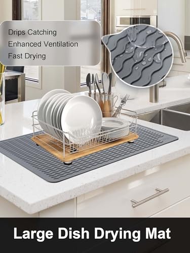 Stove Top Covers for Electric Stove, Food Grade Heavy Duty Silicone Glass Stove Top Cover Protector, Induction Cooktop Protector, Heat Resistant Range Ceramic Stove Top Covers Mat, Oven Cover