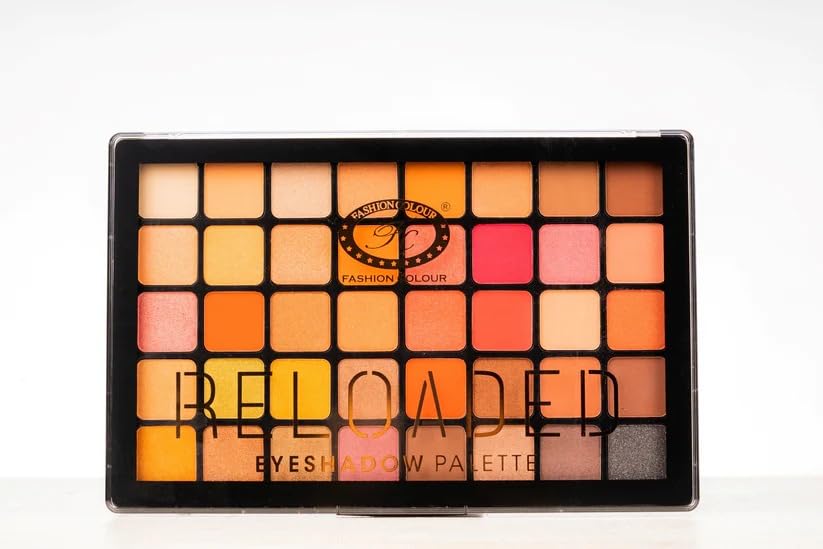 Image of FASHION COLOUR Reloaded Eyeshadow Palette | Available in 2 shades | Highly pigmented | Easy to blend | Matte and Shimmer Shades | Volume - 1