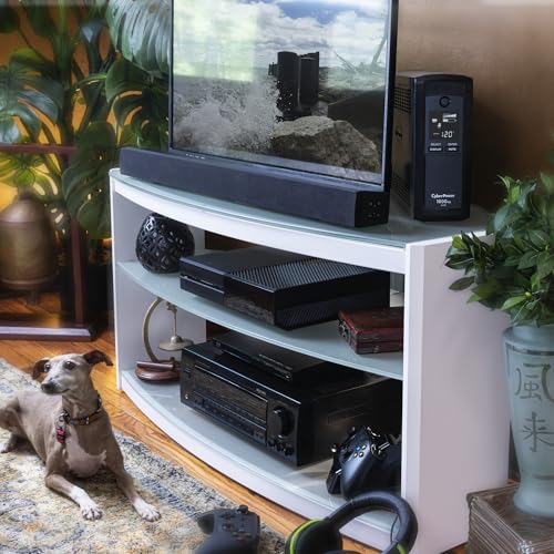 Image of CyberPower CP1000AVRLCD Intelligent LCD UPS Battery Backup | Surge Protector, 1000VA /600W, 9 Outlets, AVR, Mini-Tower