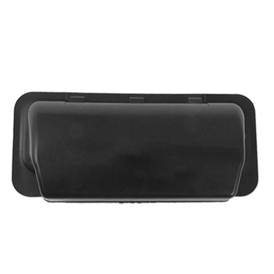 FIYA IIVVERR Cabinet Black Plastic Rectangle Recessed Concealed Handle (Gabinete, plástico, rectángulo negro, empotrado, manija oculta